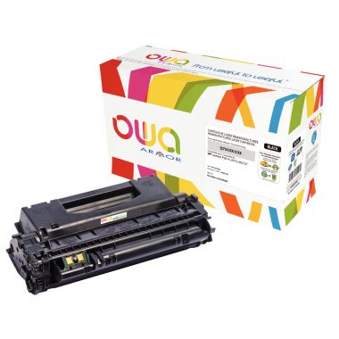 OWA Armor cartouche laser noire jumbo compatible HP 53X (Q7553X)