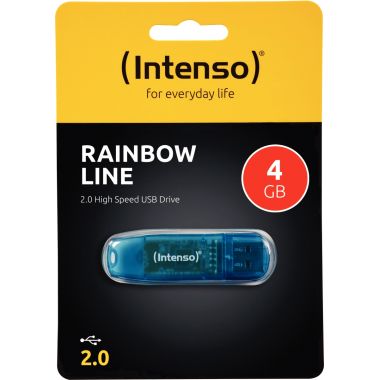 Clé USB 2,0 Intenso Rainbow 4 Go