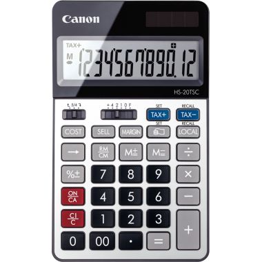 Machine à calculer semi bureau Canon ecologique HS-20TSC