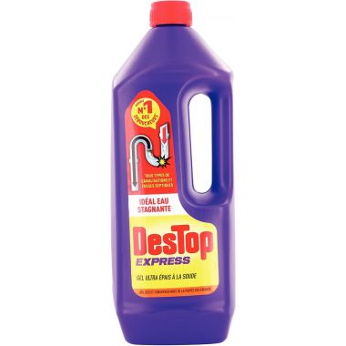 Flacon 950ml gel déboucheur DESTOP