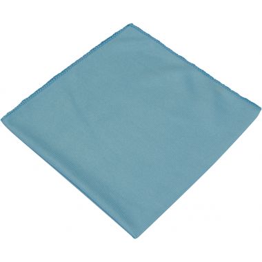 Sachet de 5 lavettes microfibres bleues pour vitre