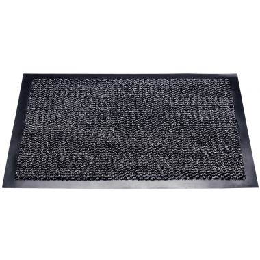 Tapis intérieur anti-poussière 60x90cm gris