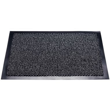 Tapis intérieur anti-poussière 90x150cm gris