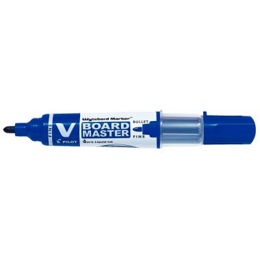 Marqueur tableau blanc V-Board Master pointe ogive 1,7mm bleu