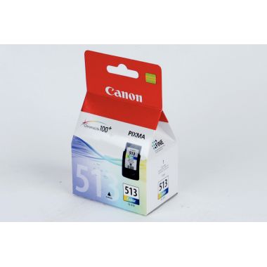 Canon 513 cartouche jet d'encre couleurs authentique (CL513CMJ)