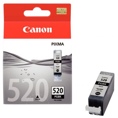 Canon 520 cartouche jet d'encre noire authentique (PGI520BK)