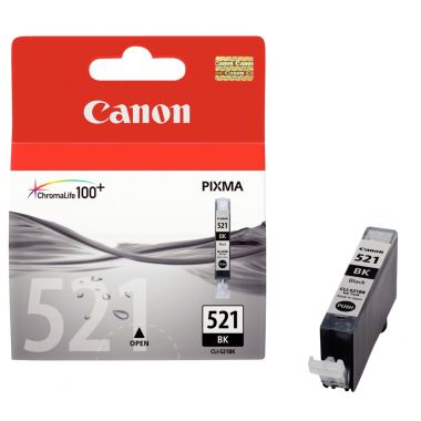 Canon 521 cartouche jet d'encre noire authentique (CLI521BK)