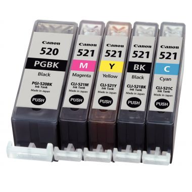 Canon 521 cartouche jet d'encre magenta authentique (CLI521M)