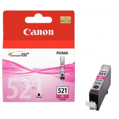 Canon 521 cartouche jet d'encre magenta authentique (CLI521M)