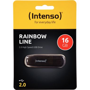 Clé USB 2,0 Intenso Rainbow 16 Go