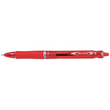 Stylo bille Acroball pointe moyenne rouge