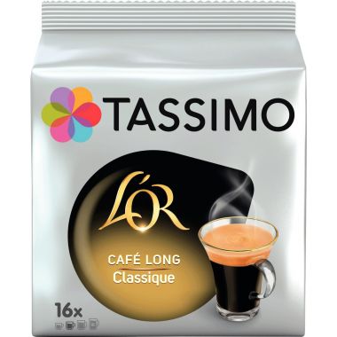 Boite de 16 T-DISC TASSIMO café Long Classic