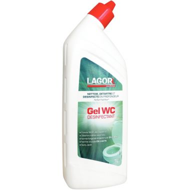 Lagor - Flacon 1L gel WC désinfectant - CW09