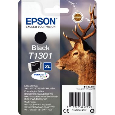 Epson CERF cartouche jet d'encre noire très haute capacité authentique (T130140)