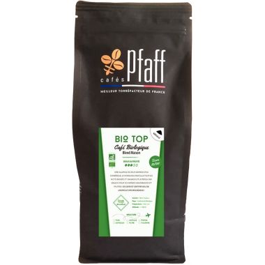 Paquet de 1kg café moulu BIO TOP