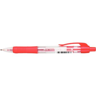 Stylo gel Gripgel 0,7mm rétractable rouge