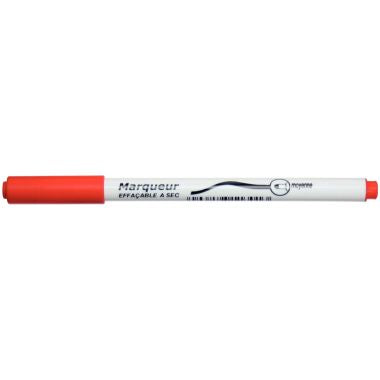 Marqueur tableau blanc pointe ogive 4mm rouge