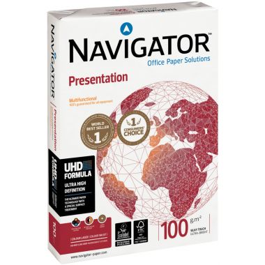 Ramette de 500 feuilles format A4 100g blanc NAVIGATOR