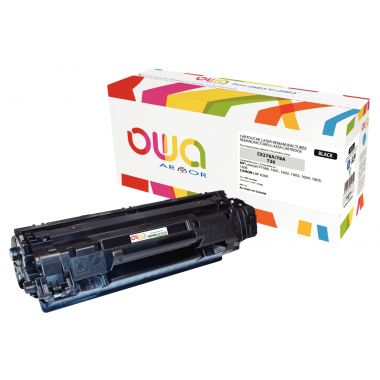 OWA Armor cartouche laser noire compatible Canon 726 et HP 78A (CE278A)