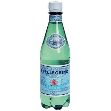 Lot de 24 bouteilles d'eau gazeuse SAN PELLEGRINO 50cl