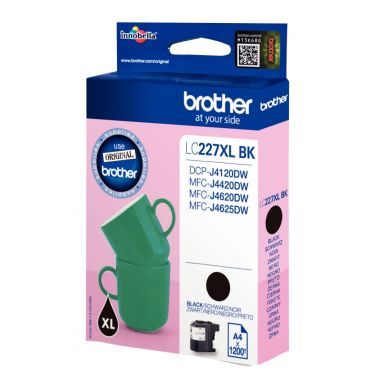 Brother MUGS cartouche jet d'encre noire haute capacité authentique (LC227XLBK)