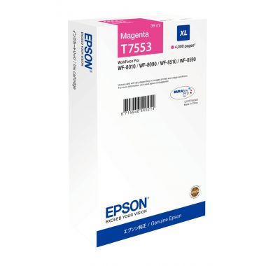 Epson T75534N cartouche jet d'encre magenta haute capacité authentique