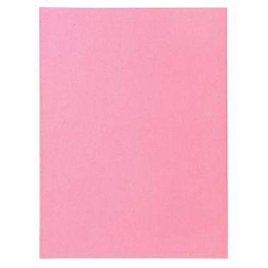 Paquet de 50 chemises 2 rabats SUPER 210g, format 24x32 cm, rose