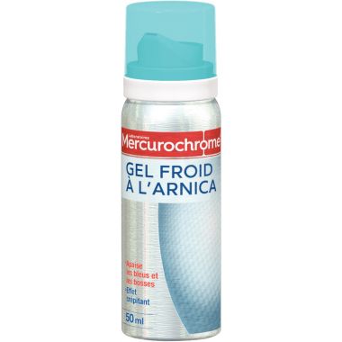 Mercurochrome - Aérosol gel froid à l'arnica 50ml - 50515