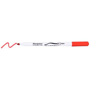 Marqueur tableau blanc pointe ogive 4mm rouge