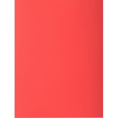 Paquet de 50 chemises 2 rabats ROCK"S 210g, format 24x32 cm, rouge