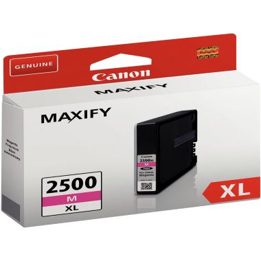 Canon 2500XL cartouche jet d'encre magenta haute capacité authentique (PGI2500M XL)