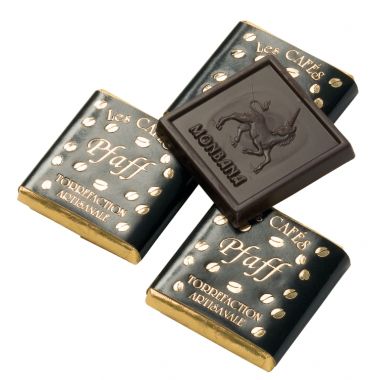 Carton de 200 chocolats noir 4g