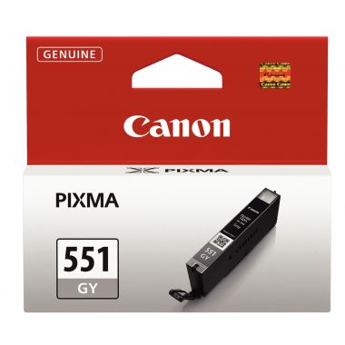 Canon 551 cartouche jet d'encre gris authentique (CLI551GY)