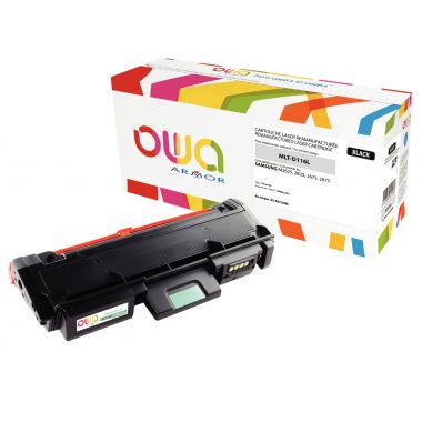 OWA Armor toner laser noir haute capacité compatible Samsung (MLT-D116L / ELS)