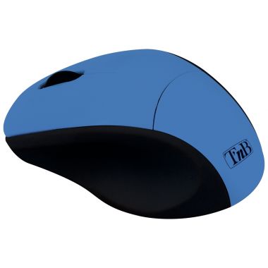 Mini souris sans fil T'NB couleur bleu