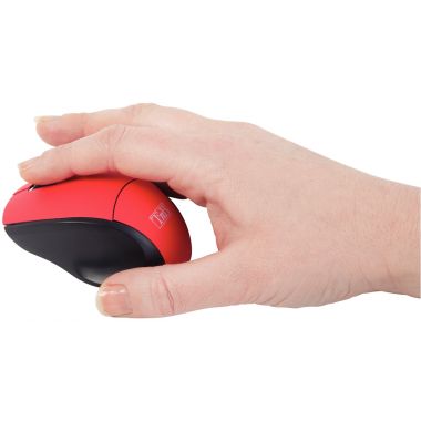 Mini souris sans fil T'NB couleur rouge