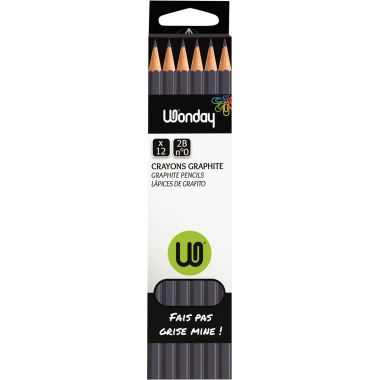 Boîte de 12 crayons graphite standard 2B