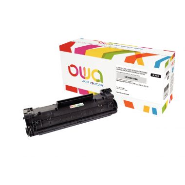 OWA Armor cartouche laser noire compatible HP 83A (CF283A)