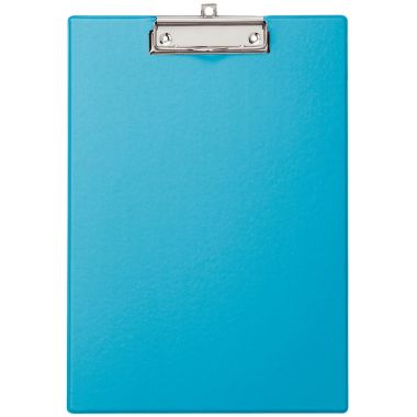 Plaque porte bloc en plastique format A4+ bleu