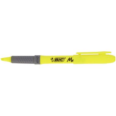 Bic - Surligneur Highlighter grip jaune - 811935