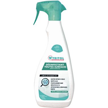 Spray 750ml désinfectant WYRITOL