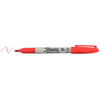 Marqueur Sharpie pointe fine ogive rouge