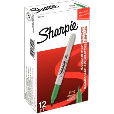 Marqueur Sharpie pointe fine ogive vert