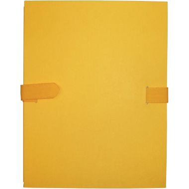 Chemise extensible toilée avec velcro, jaune