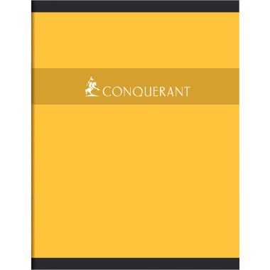 Cahier piqué 96 pages CONQUERANT, format 17x22 cm, quadrillé 5x5, papier 70g