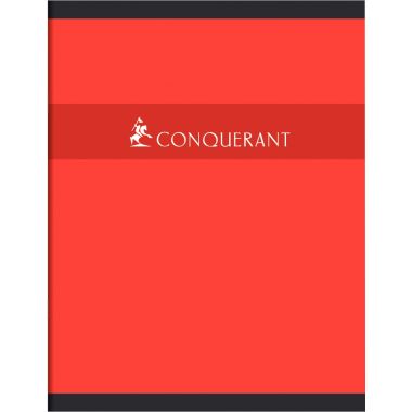 Cahier piqué 96 pages CONQUERANT, format 17x22 cm, quadrillé 5x5, papier 70g