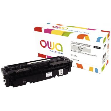 OWA Armor cartouche laser noire compatible HP 410A (CF410A)