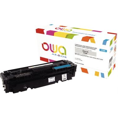 OWA Armor cartouche laser cyan compatible HP 410A (CF411A)