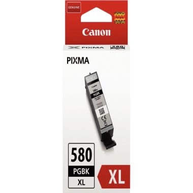 Canon 580XL cartouche jet d'encre noire photo haute capacité authentique (PGI580PGBK XL)