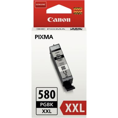 Canon 580XXL cartouche jet d'encre noire photo très haute capacité authentique (PGI580PGBK XXL)